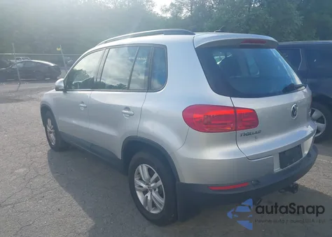 2015 Volkswagen Tiguan S from USA, damaged, VIN WVGBV7AX2FW586586